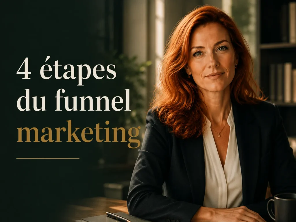 4 étapes du funnel marketing