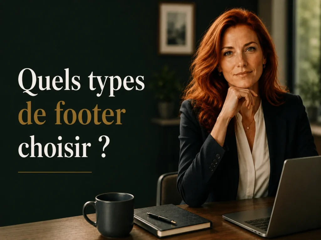 types de footer choisir